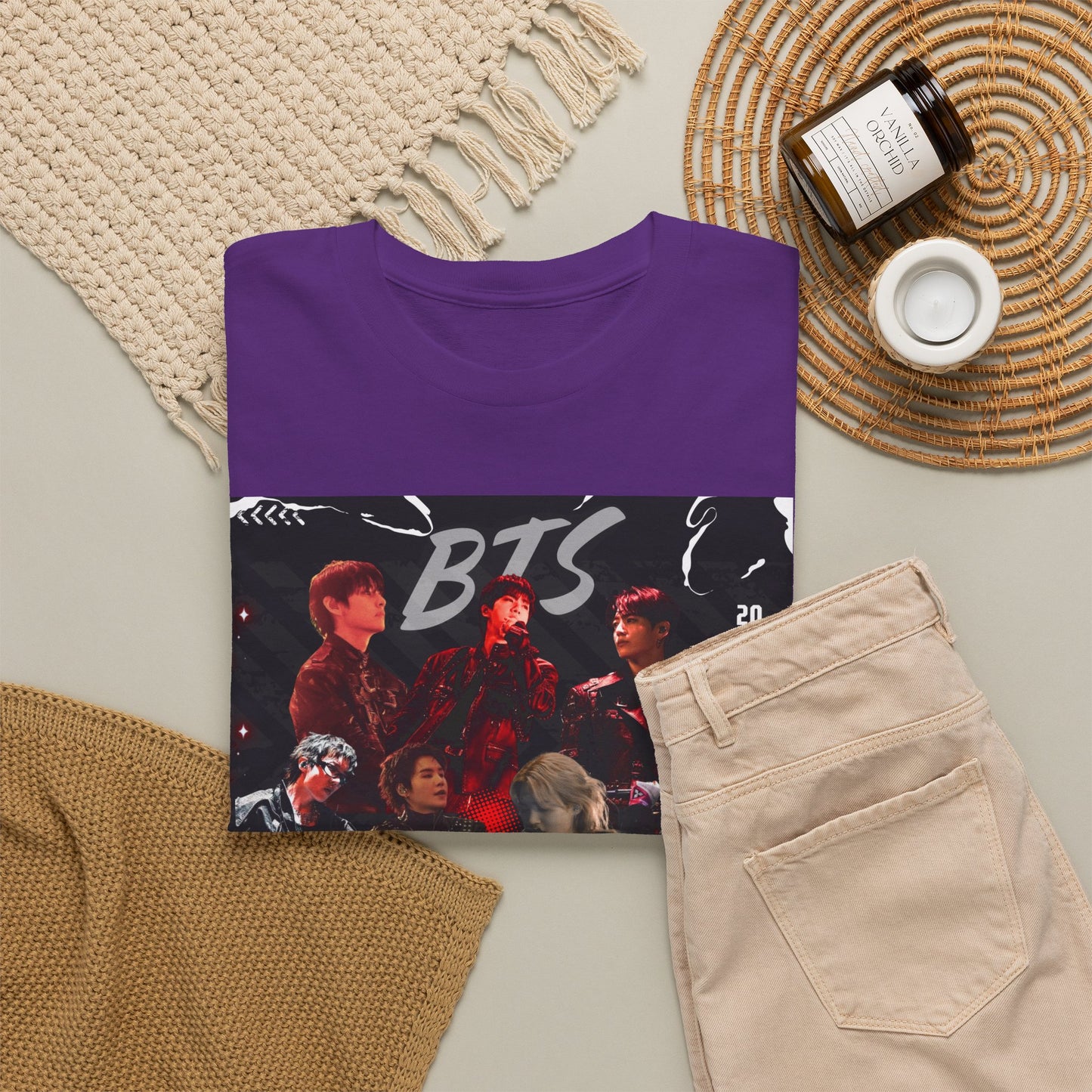 BTS Album Art Graphic Tee — 'Arirang' Fan Shirt