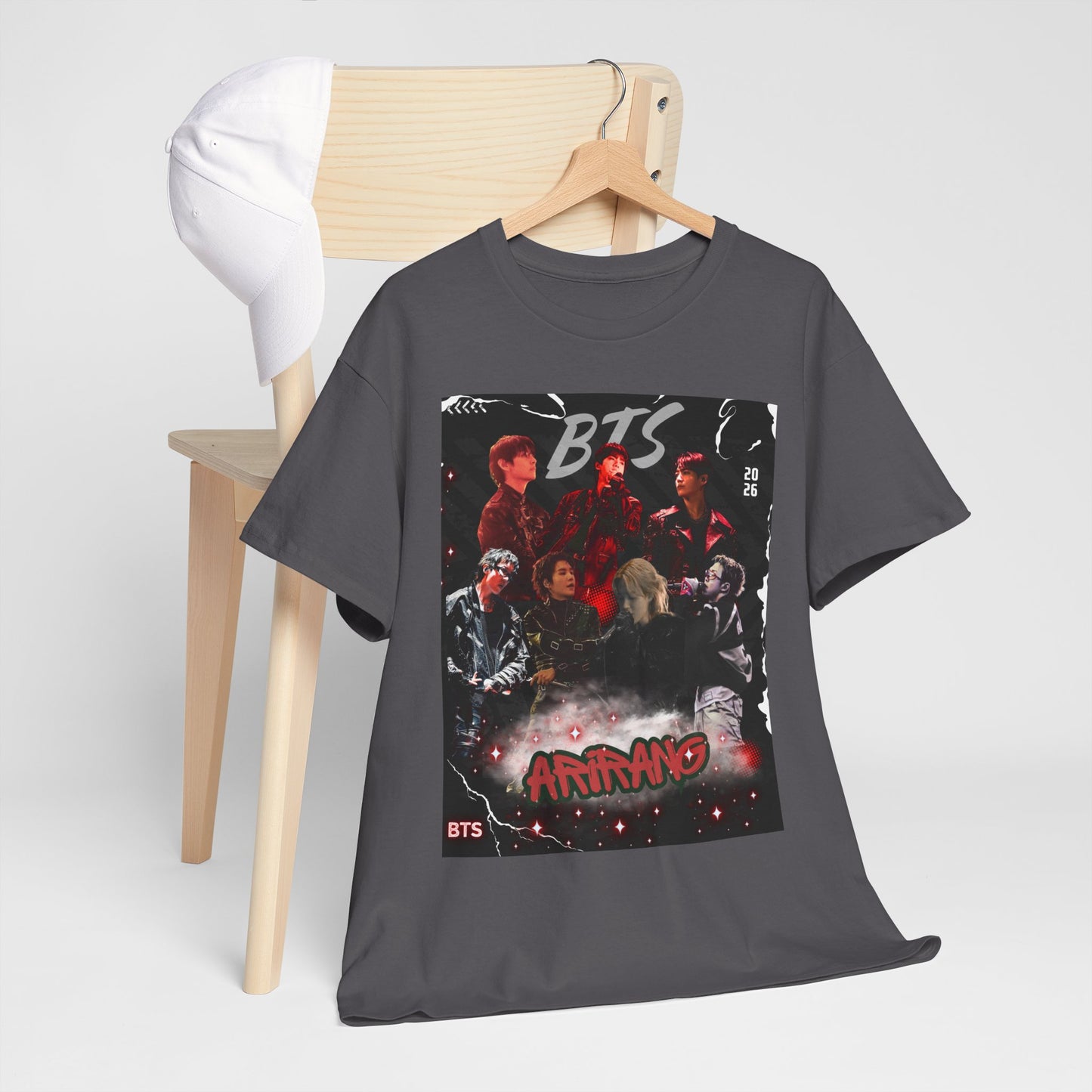 BTS Album Art Graphic Tee — 'Arirang' Fan Shirt