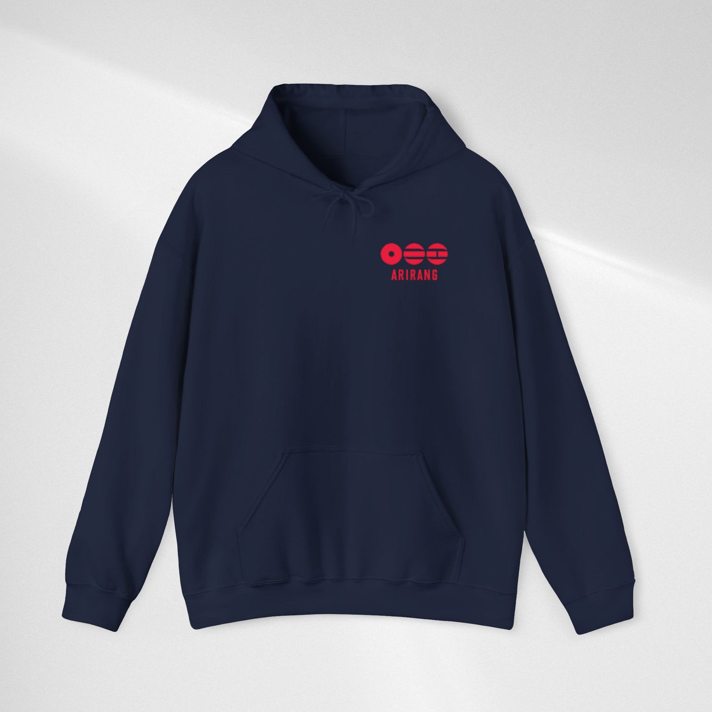 BTS World Tour "ARRIANG" Hoodie — Minimal Logo Tour Pullover