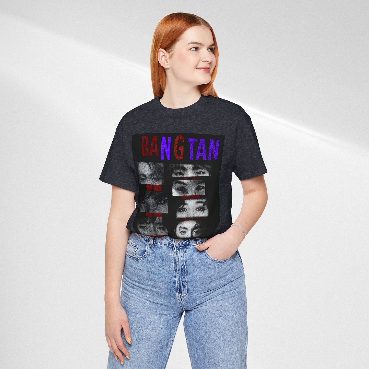 Bangtan Forever BTS Eyes Graphic Tee – K‑Pop Fan Shirt