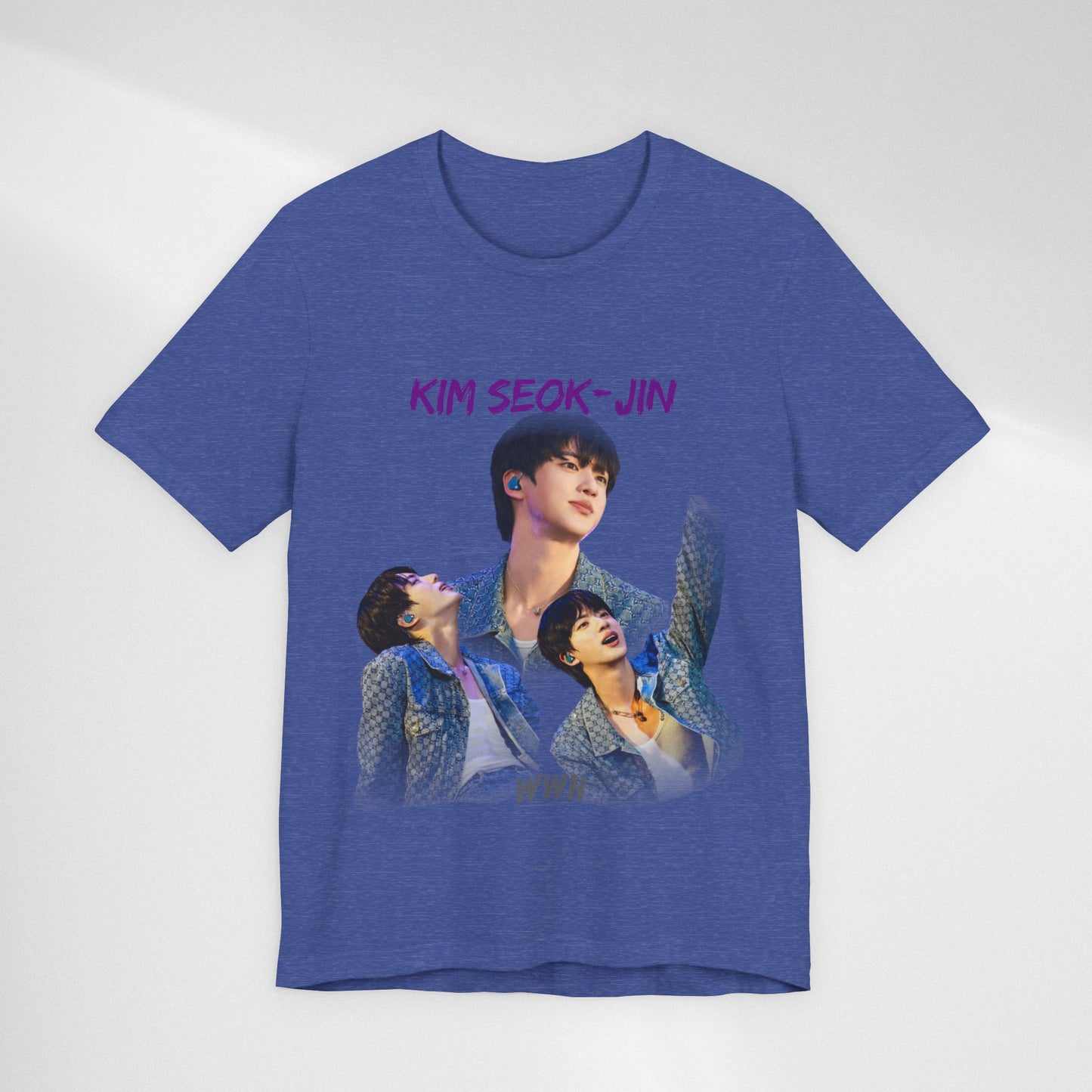 K-Pop Idol Photo Tee — 'Kim Seok-Jin' Graphic T-Shirt