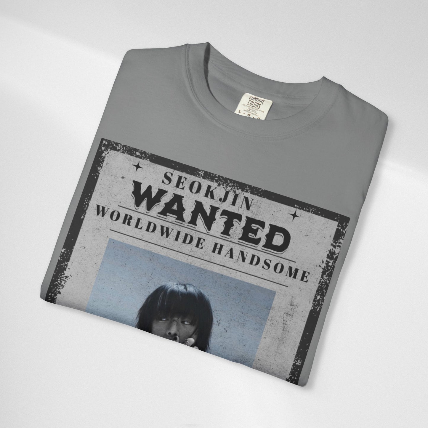Seokjin "Wanted: Worldwide Handsome" Graphic T-Shirt