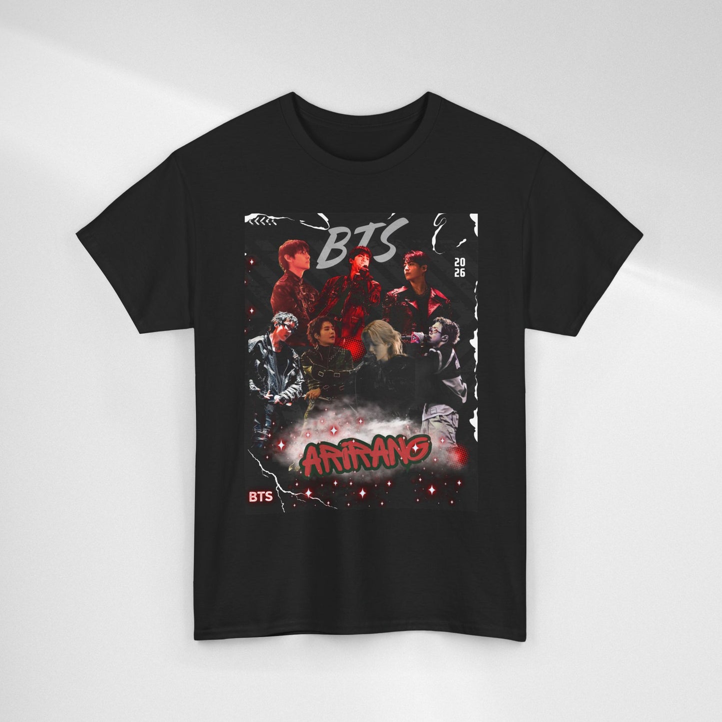 BTS Album Art Graphic Tee — 'Arirang' Fan Shirt