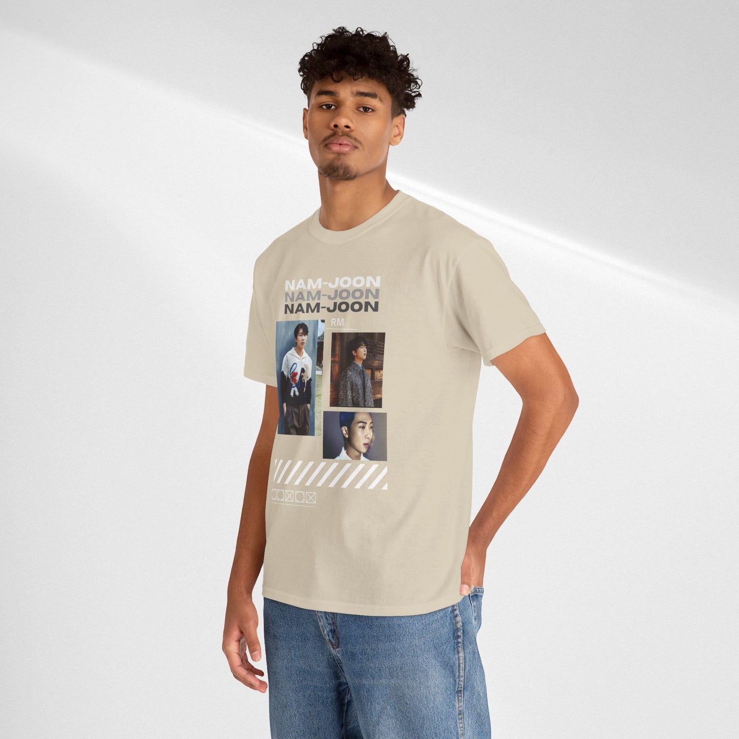 RM (Nam-Joon) Photo Collage K-Pop Graphic Tee
