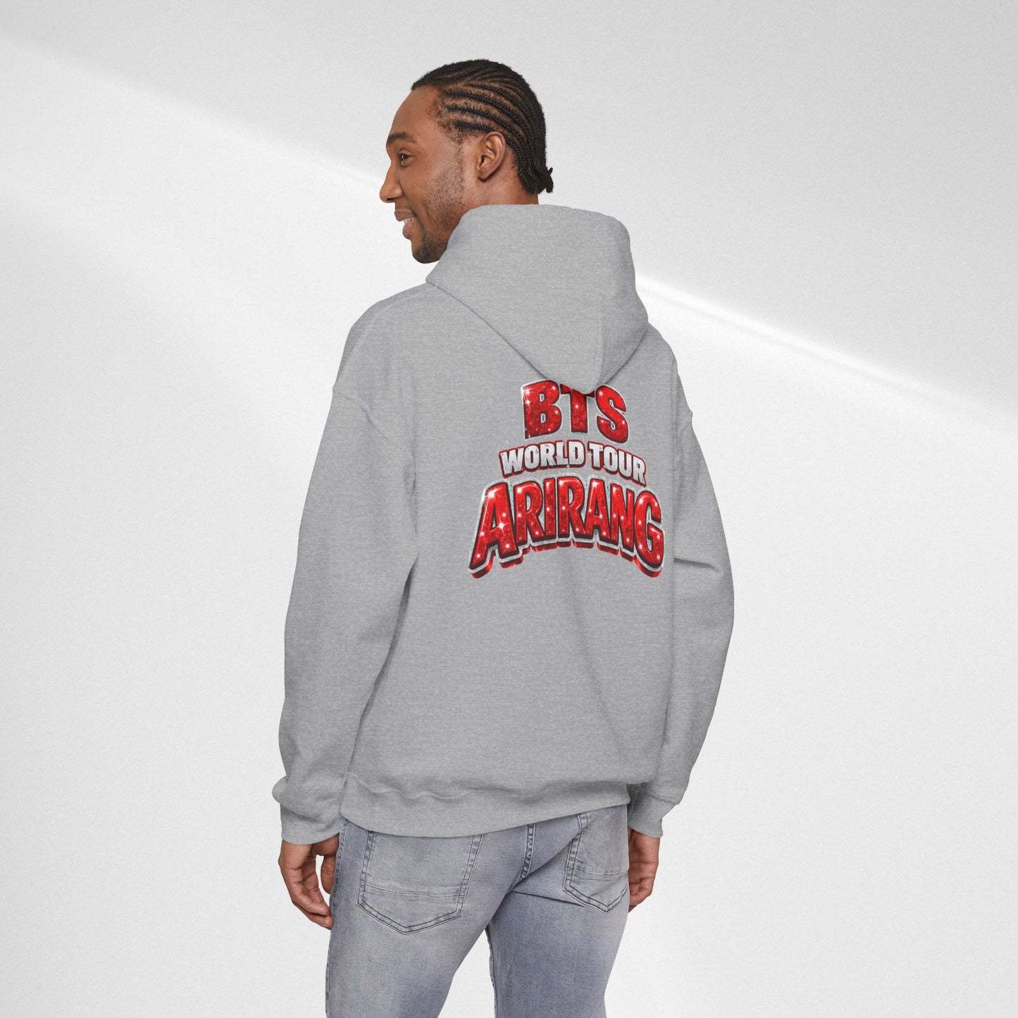 BTS World Tour "Arrang" Hoodie - Graphic K-Pop Concert Pullover