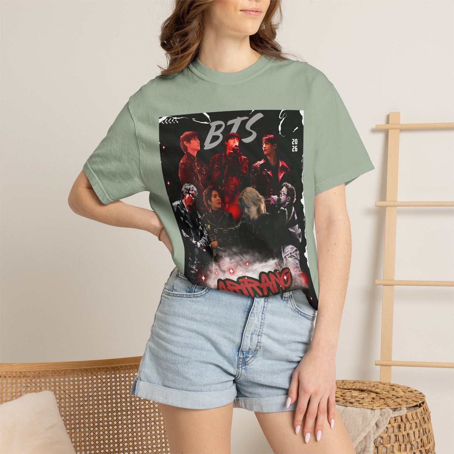 BTS ARIRANG Graphic T-Shirt — "Arirang" BTS Style Concert Tee
