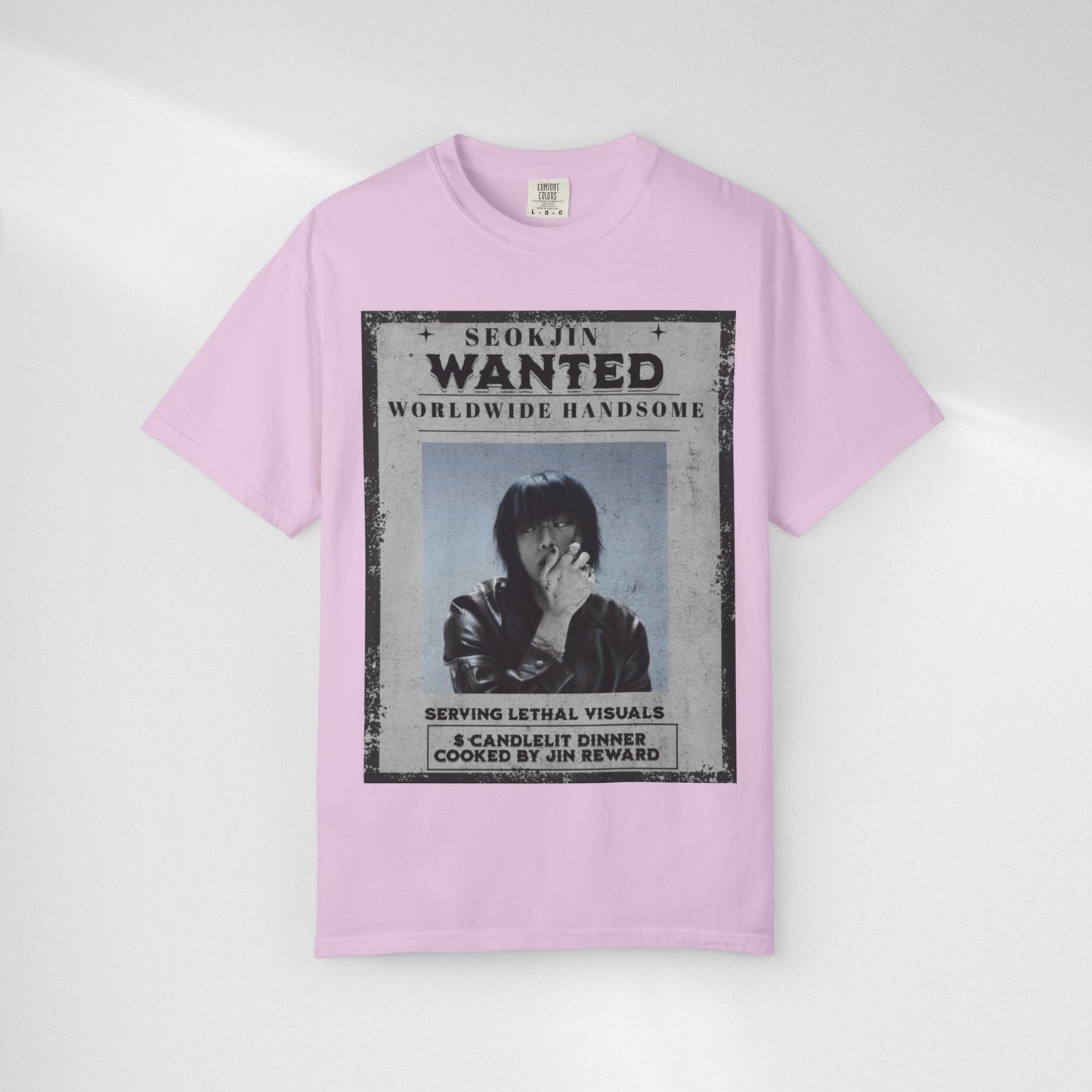 Seokjin "Wanted: Worldwide Handsome" Graphic T-Shirt