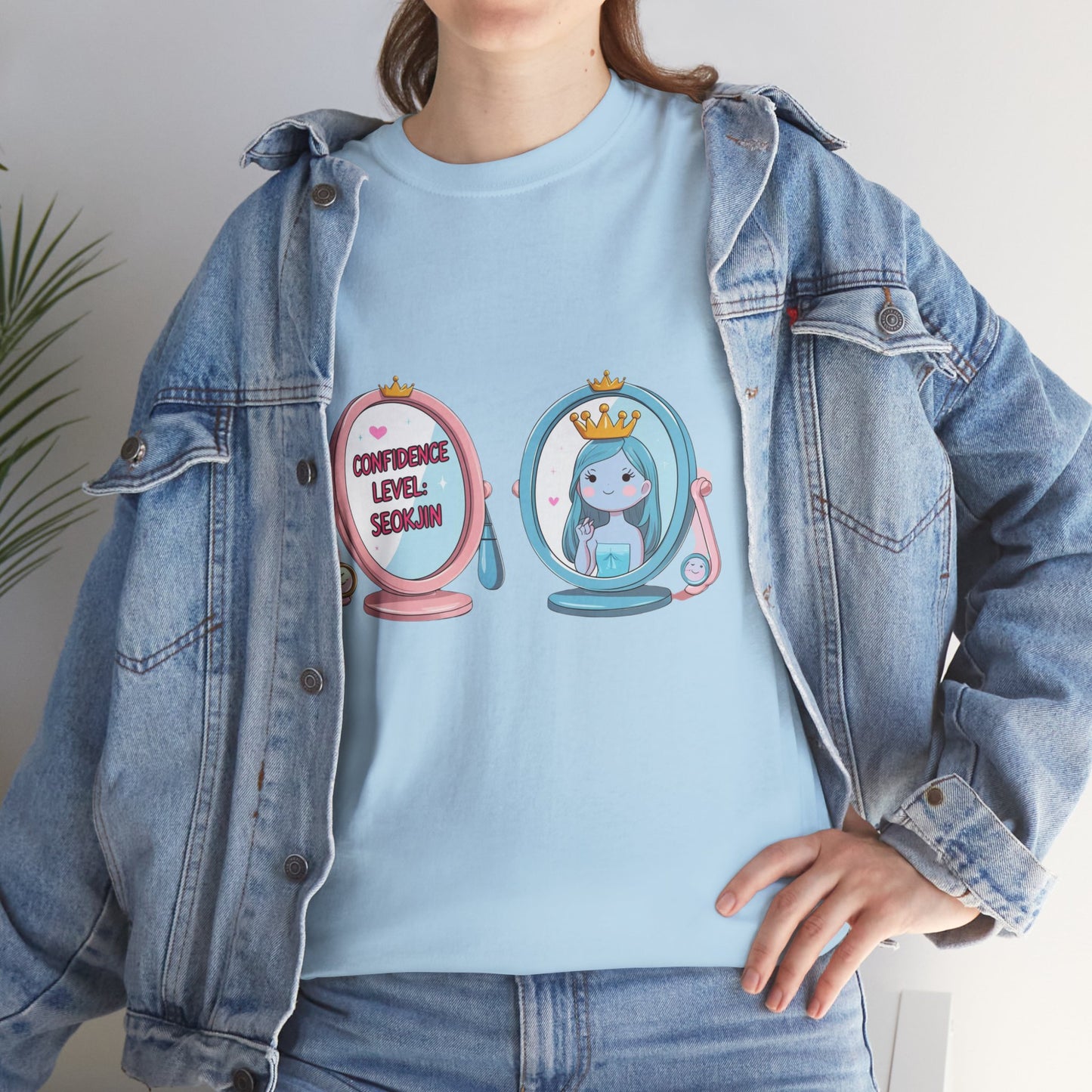 BTS Jin Confidence Level T-Shirt — Seokjin Fan Tee
