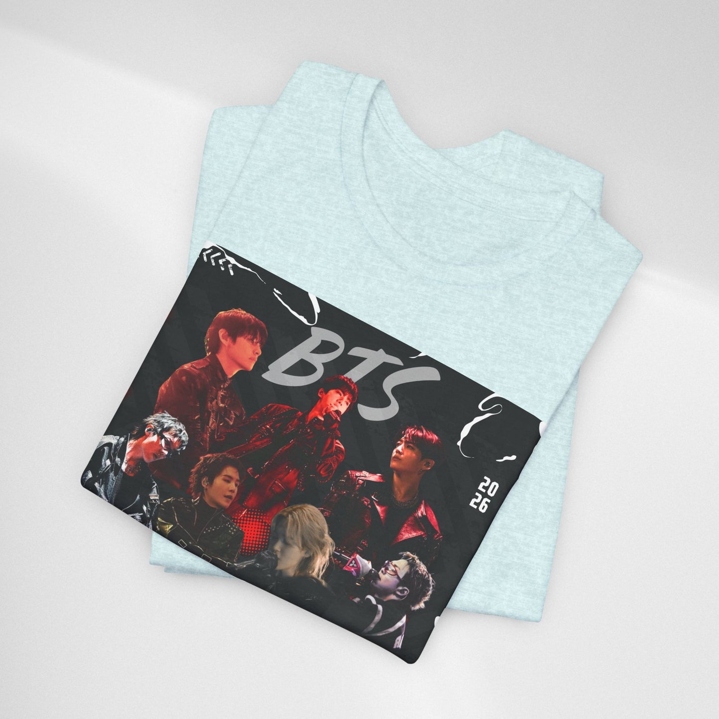 BTS ARIRANG Band Graphic Tee — 'BTS ARMY' Retro Concert Poster Shirt
