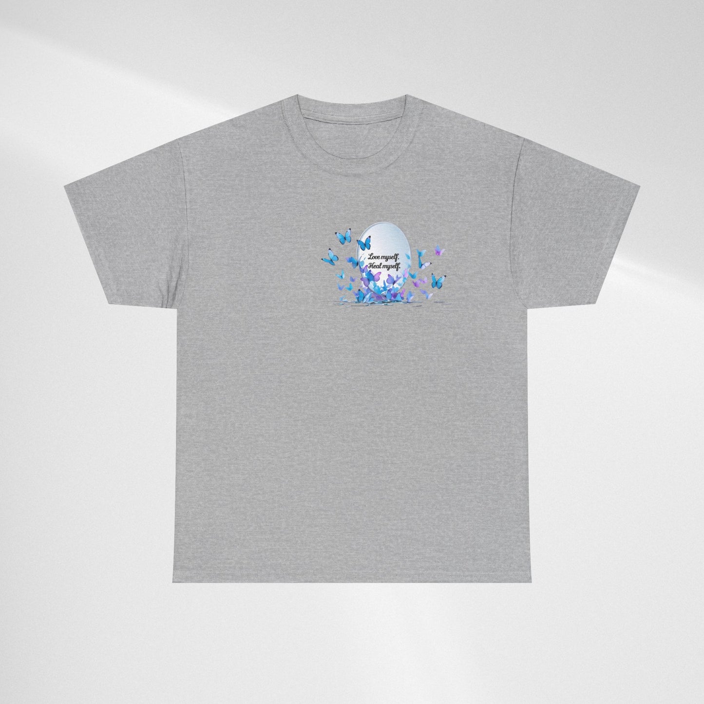 Butterfly Moon T-Shirt — "Strength Through Change" Inspirational Tee