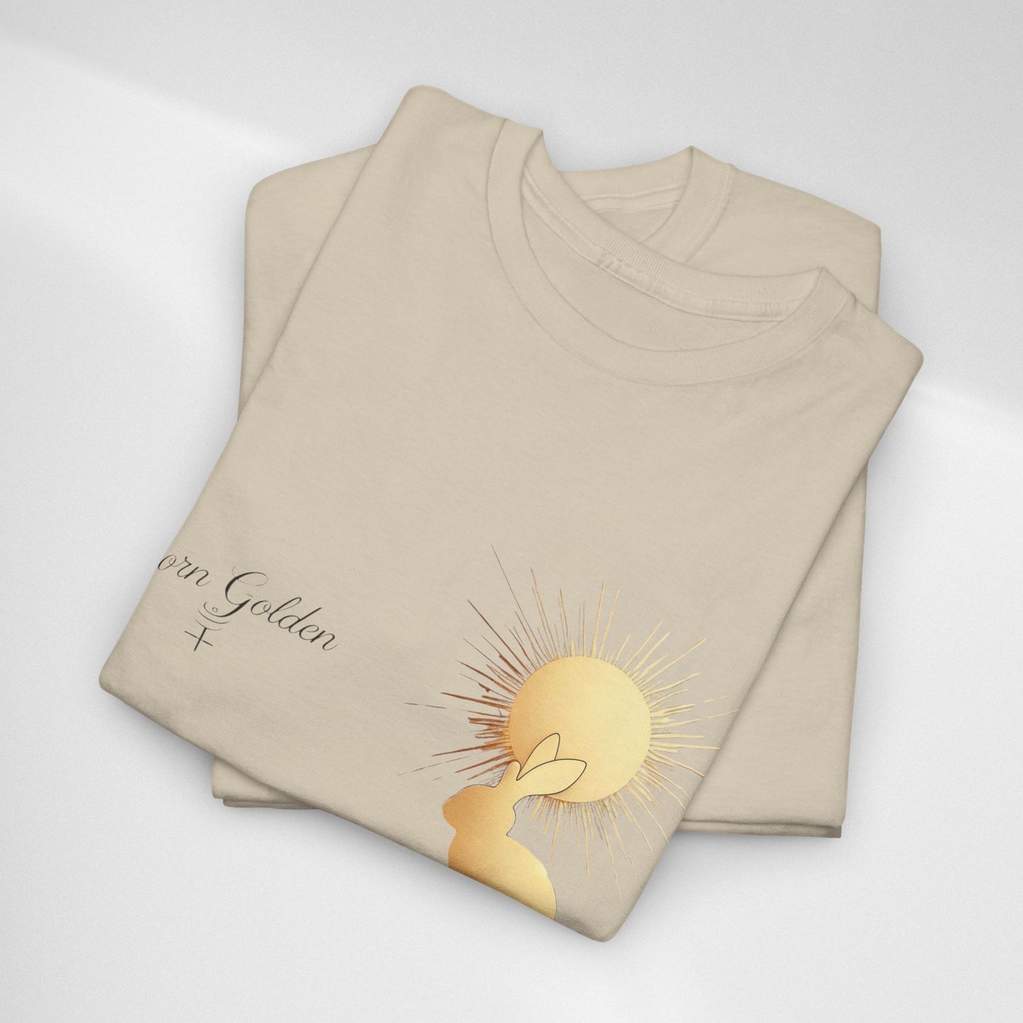 JK Golden Child T-Shirt — 'Born Golden' Cute Kids Illustration Tee