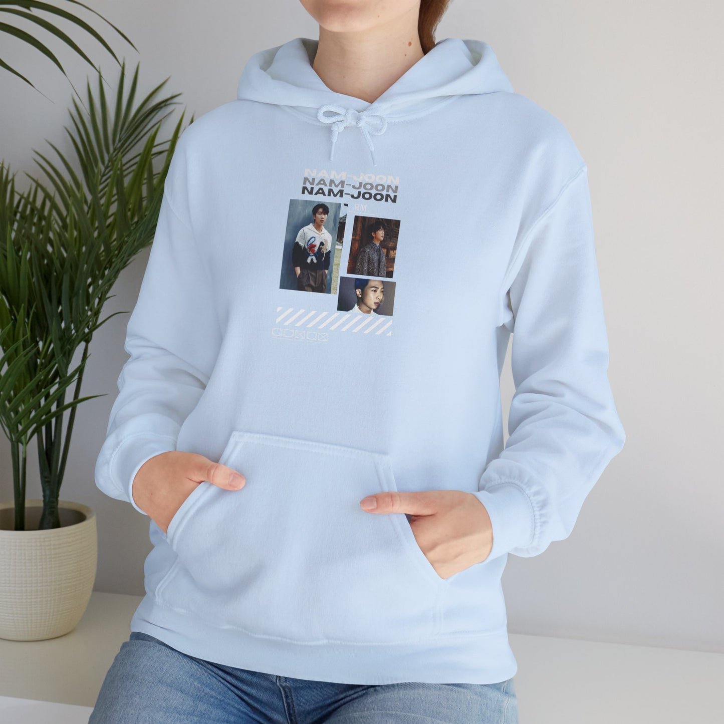 NAMJOON Hoodie — Retro Filmstrip Portrait Pullover