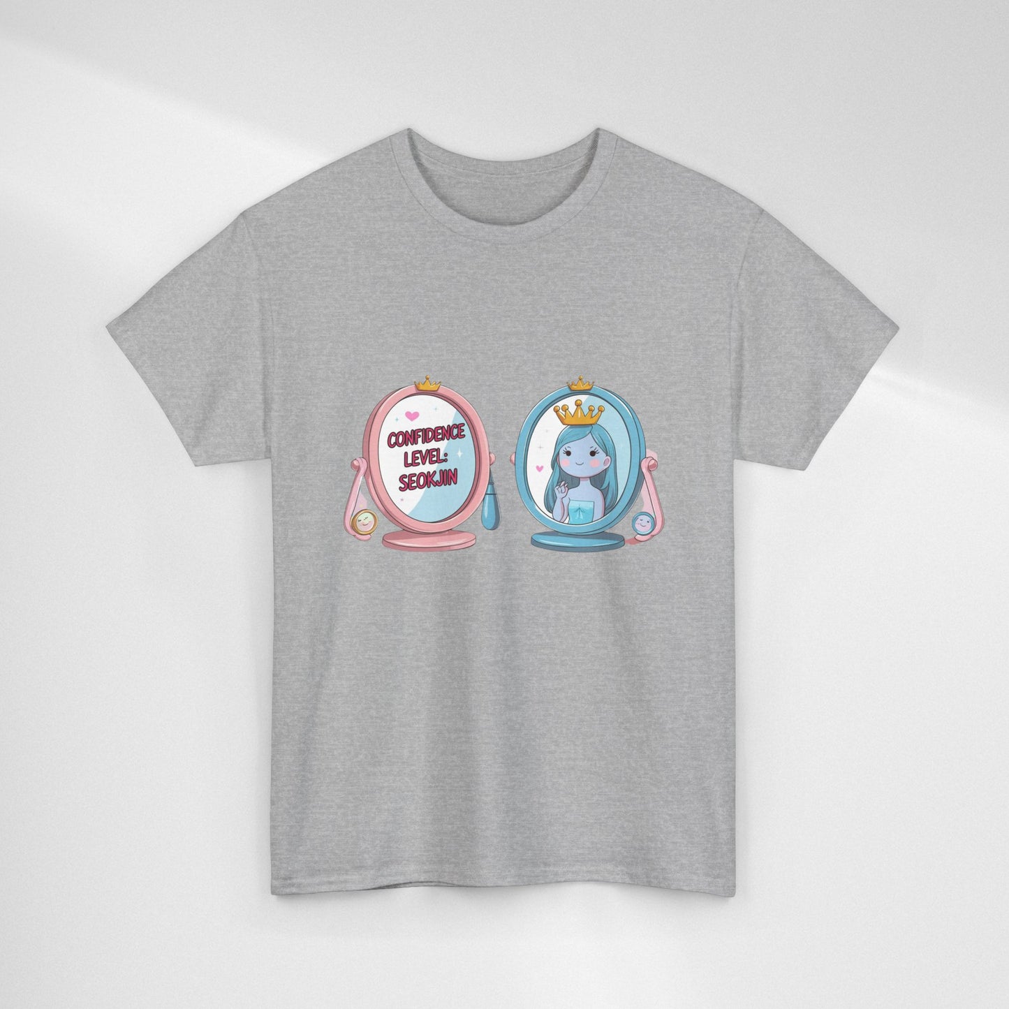 BTS Jin Confidence Level T-Shirt — Seokjin Fan Tee