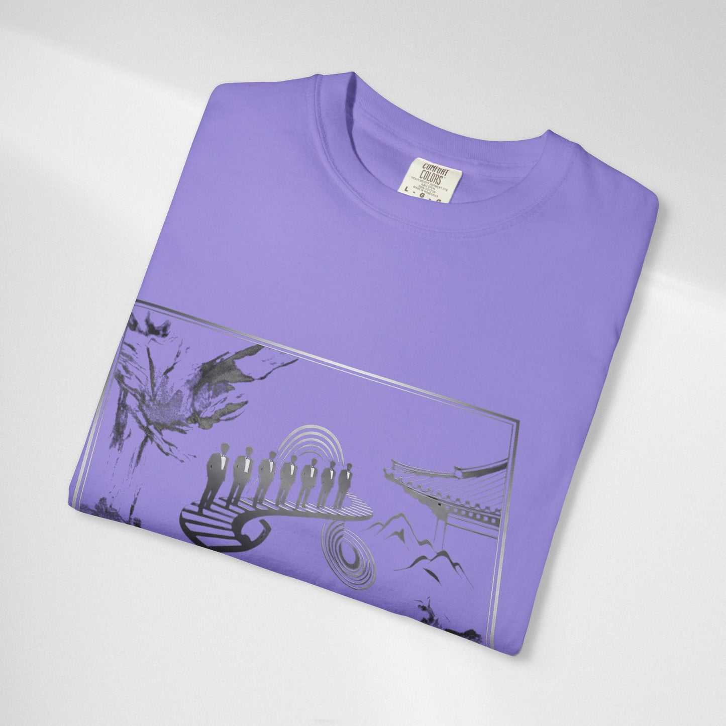 BTS Arirang Graphic T-Shirt — Korean Folklore Illustration Tee