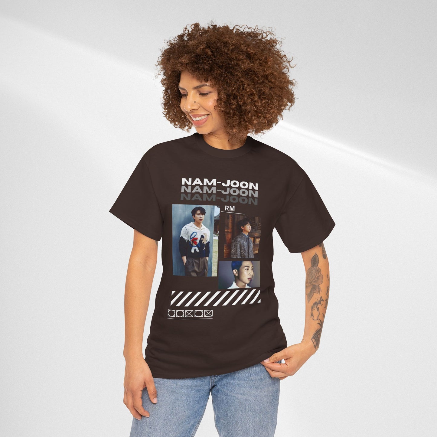 RM (Nam-Joon) Photo Collage K-Pop Graphic Tee