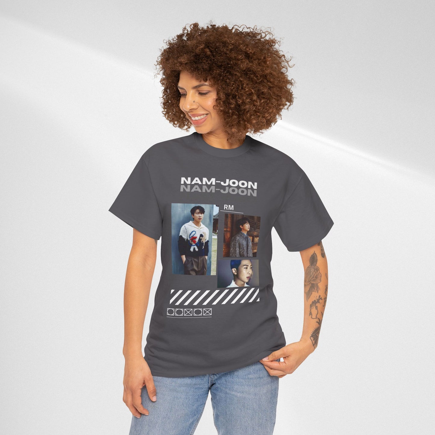 RM (Nam-Joon) Photo Collage K-Pop Graphic Tee