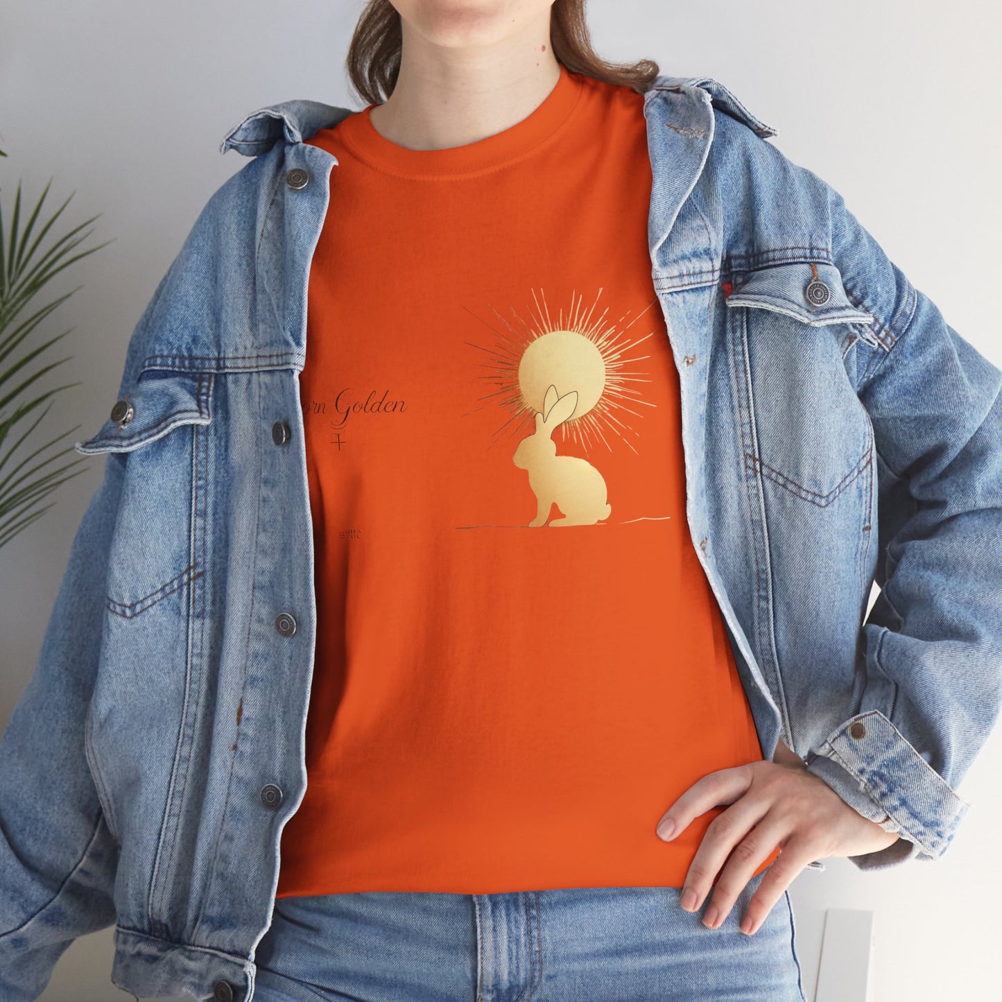 JK Golden Child T-Shirt — 'Born Golden' Cute Kids Illustration Tee