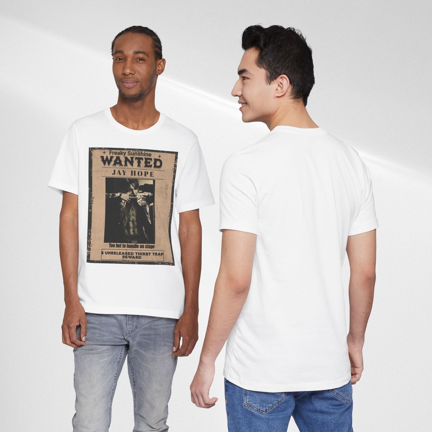 Wanted Poster Jay Hope T-Shirt — Vintage Western Graphic Tee
