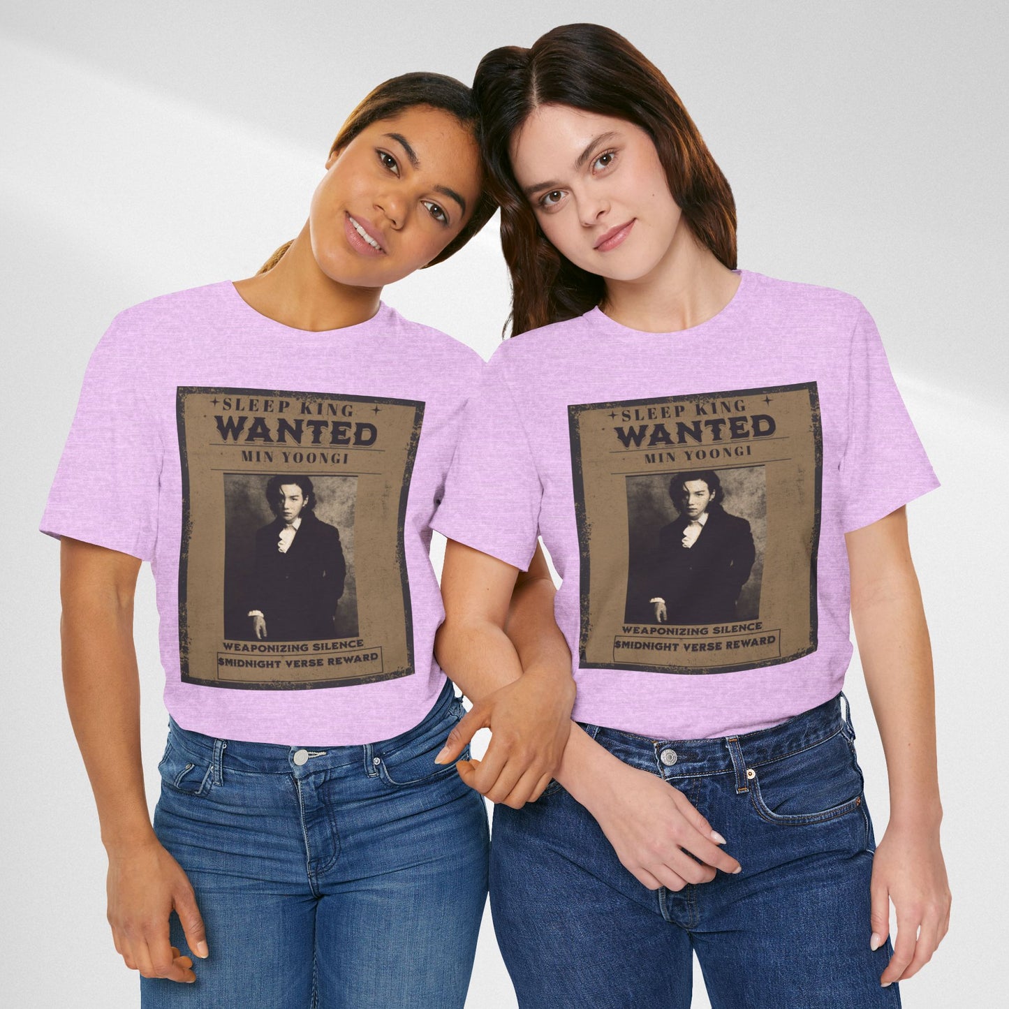 Sleep King Wanted Tee — Vintage 'Min Yoongi' Poster Shirt
