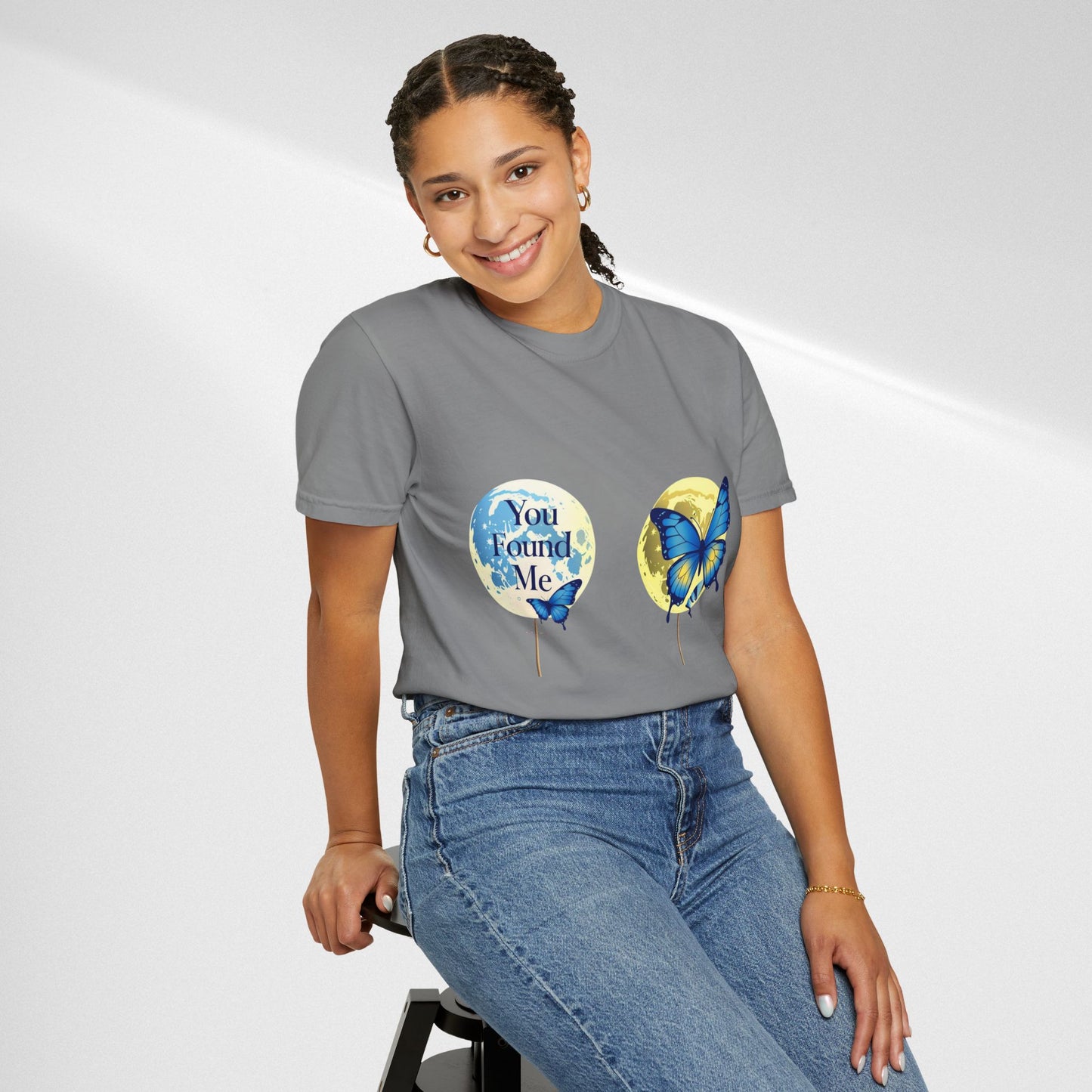 Butterfly "You Found Me" Graphic T-Shirt