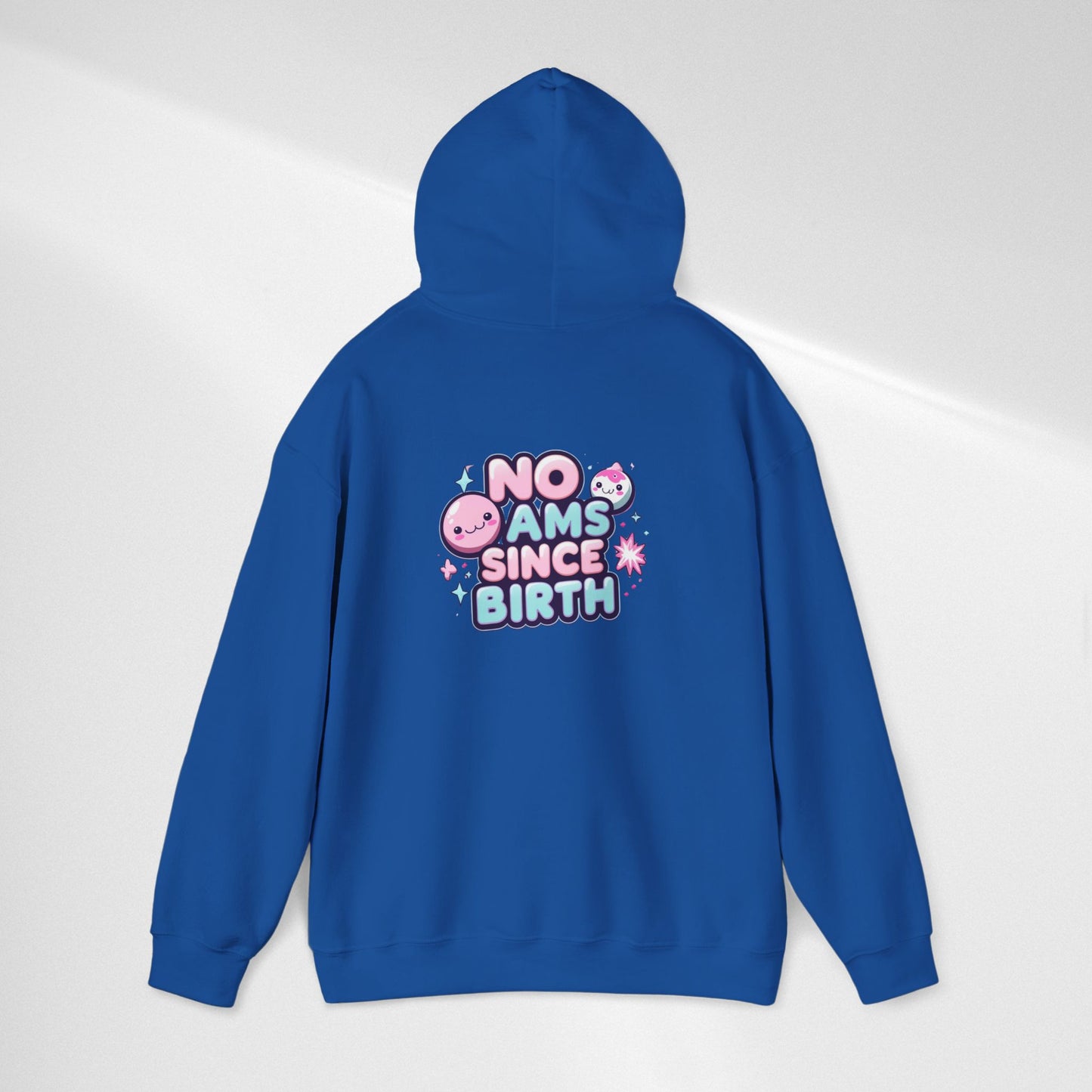 Hoodie — "No Jams Since Birth" Cute Kawaii Graphic Pullover