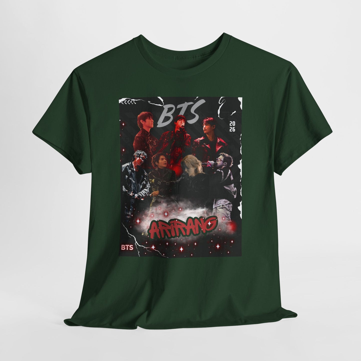 BTS Album Art Graphic Tee — 'Arirang' Fan Shirt