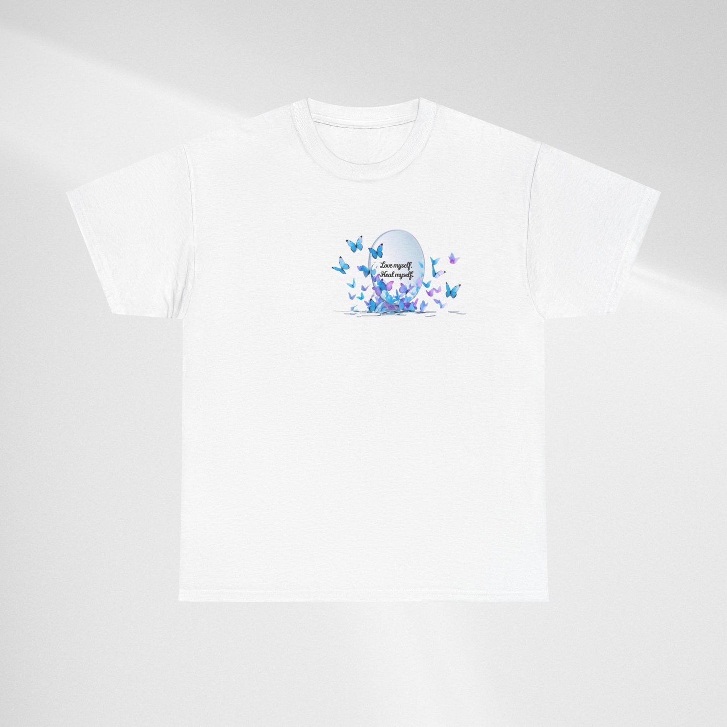 Butterfly Moon T-Shirt — "Strength Through Change" Inspirational Tee