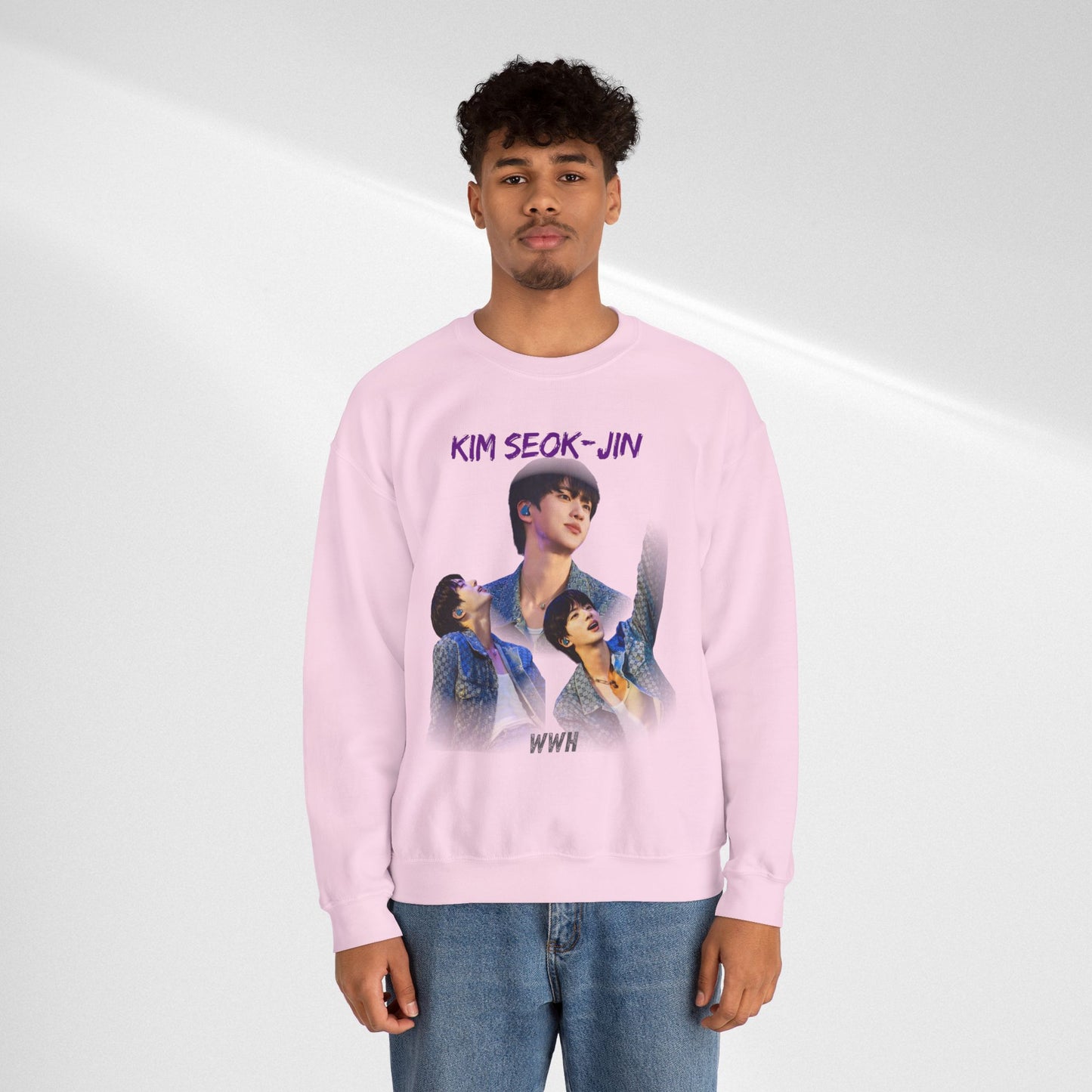 JIN Photo Collage Crewneck Sweatshirt