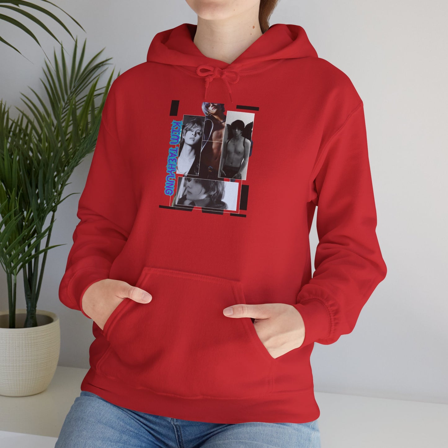 TAE Hoodie — Graphic Photo Collage 'Goth Romance' Streetwear Pullover