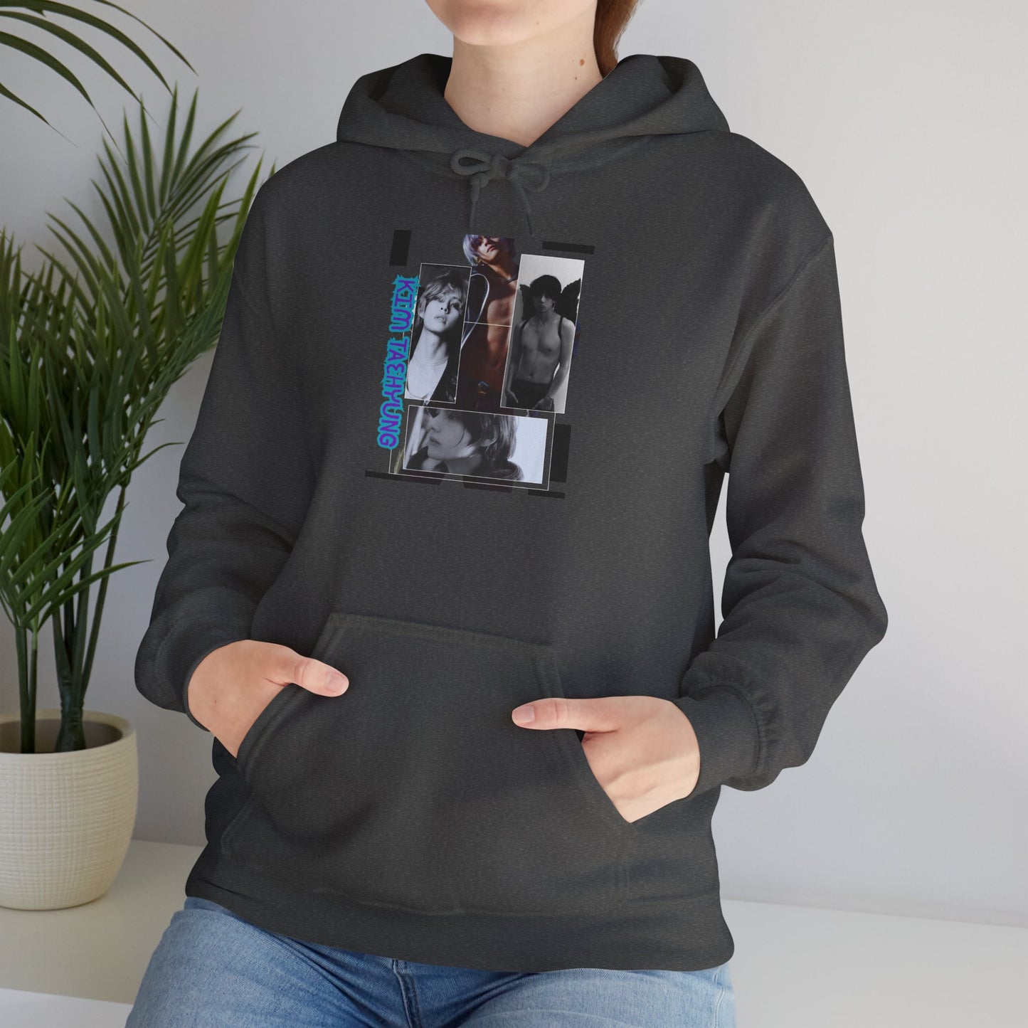 TAE Hoodie — Graphic Photo Collage 'Goth Romance' Streetwear Pullover