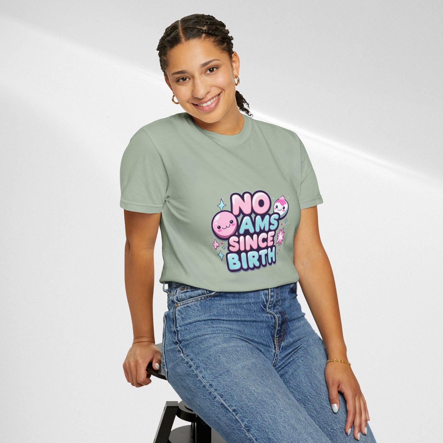 No JAMs Since Birth T-Shirt — Cute Kawaii 'No JAMs Since Birth' Graphic Tee