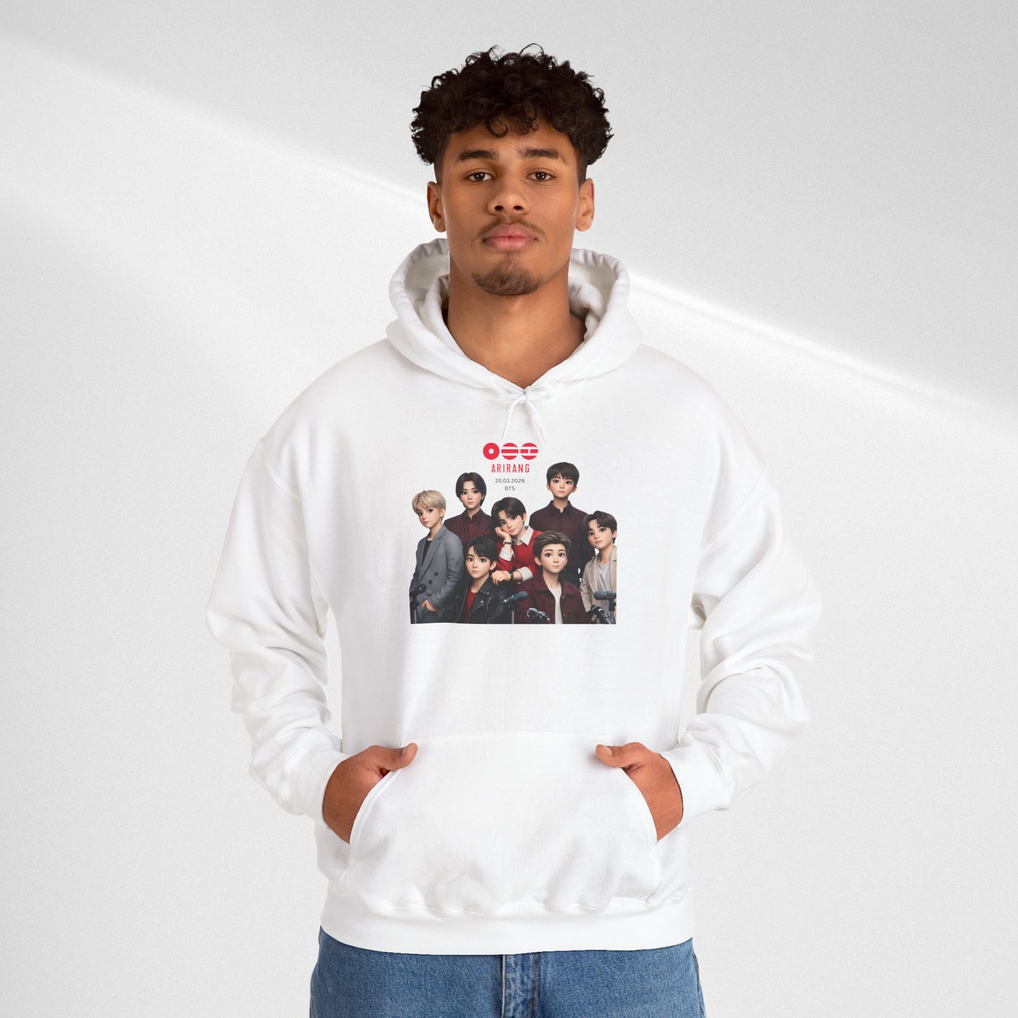BTS Group Photo Hoodie – Korean Boy Band Pullover