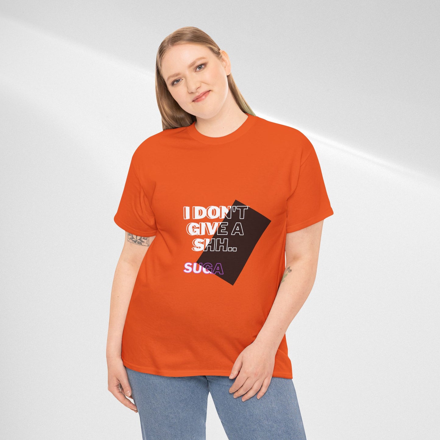 I Don't Give a Shh Tee — Bold Graphic Statement T‑Shirt