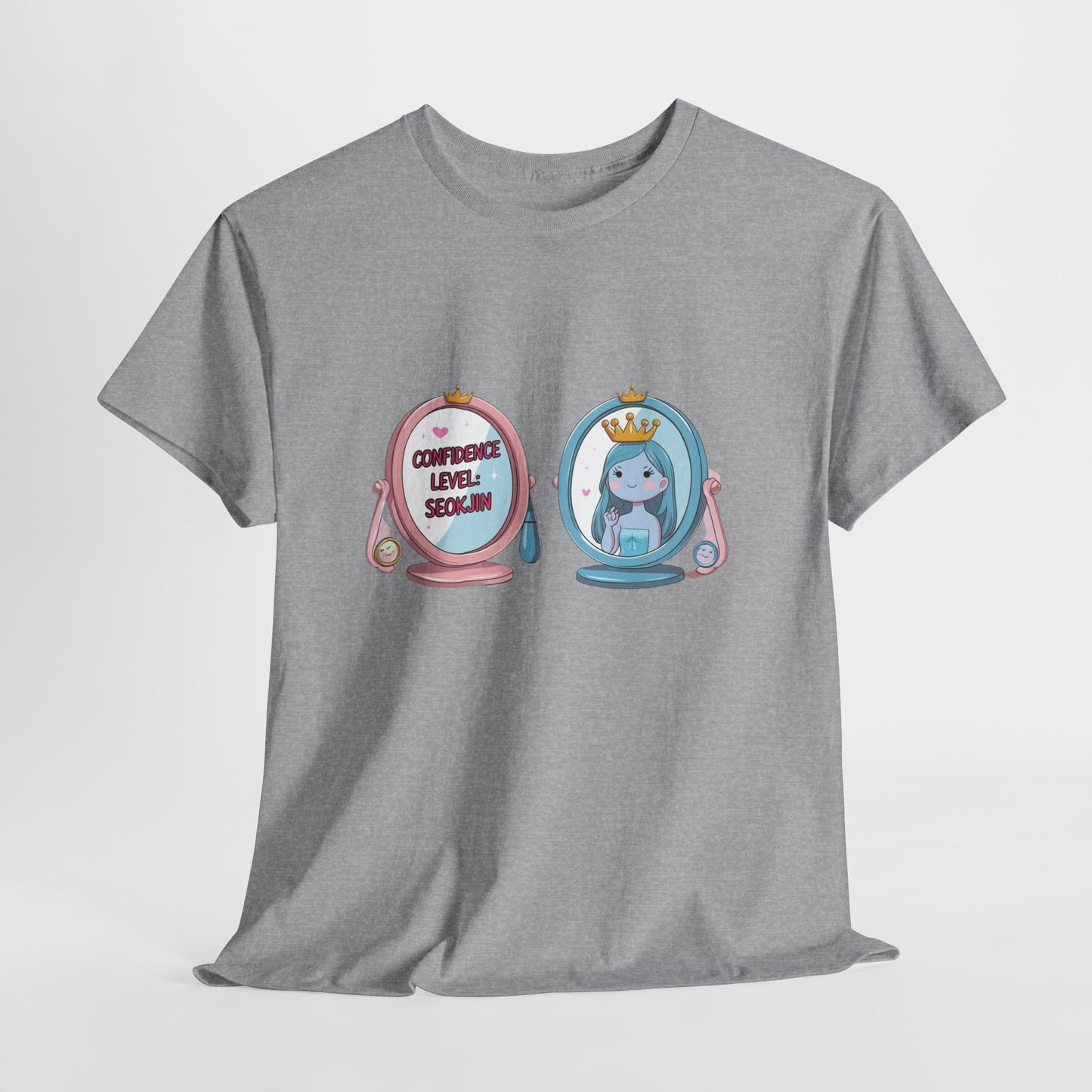 BTS Jin Confidence Level T-Shirt — Seokjin Fan Tee