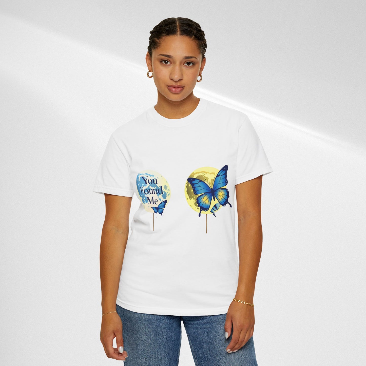 Butterfly "You Found Me" Graphic T-Shirt