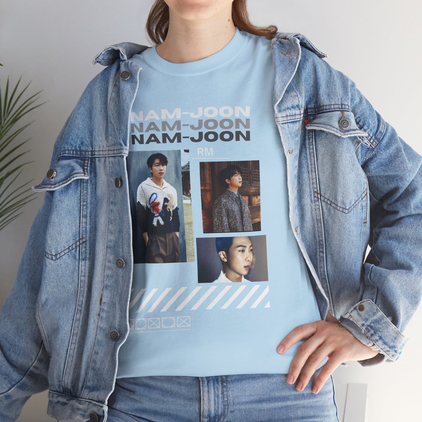 RM (Nam-Joon) Photo Collage K-Pop Graphic Tee