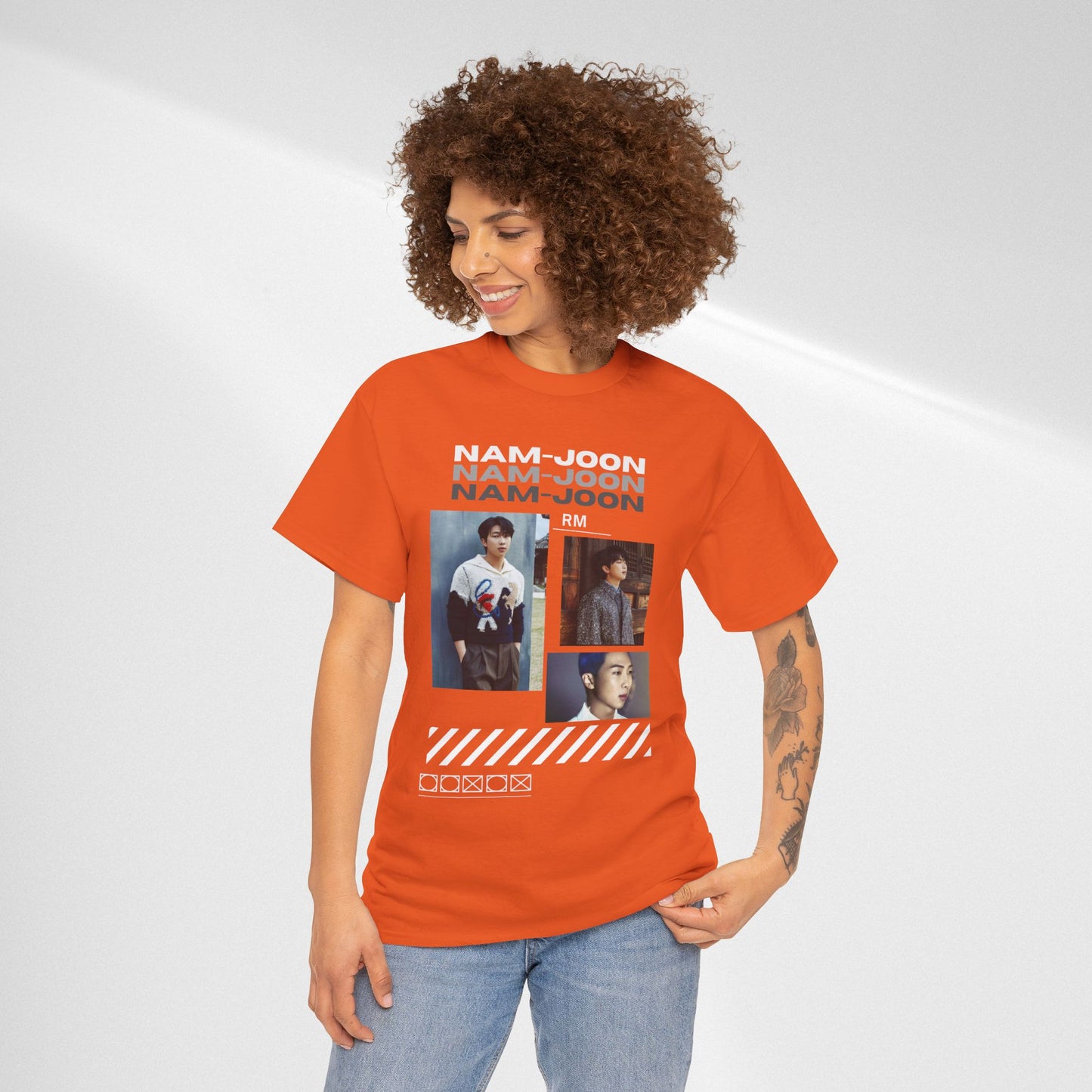 RM (Nam-Joon) Photo Collage K-Pop Graphic Tee