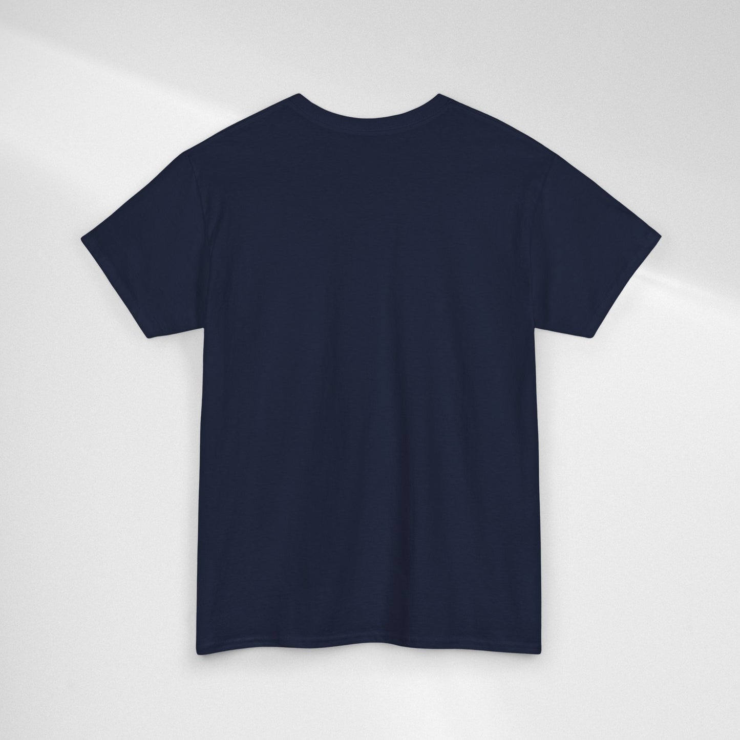 Blue & Grey Heart T-Shirt — Watercolor Cloud Heart Design