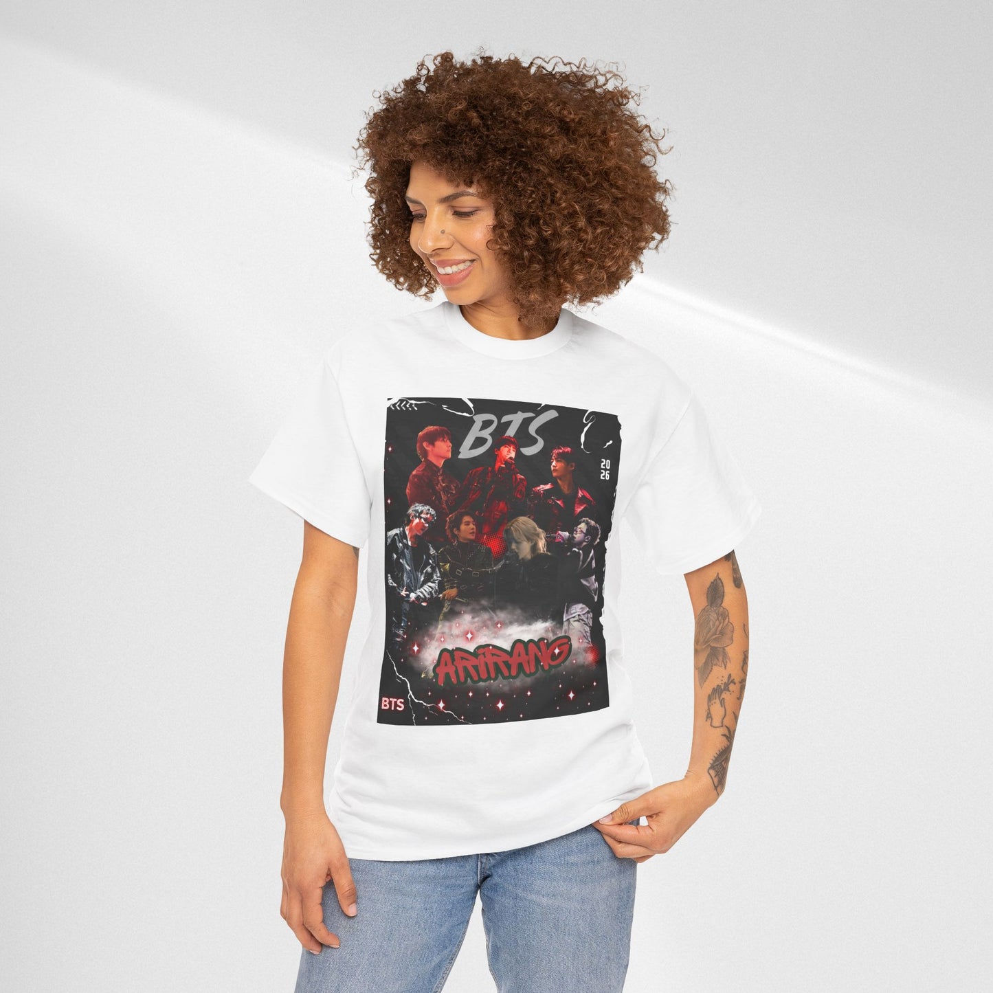 BTS Album Art Graphic Tee — 'Arirang' Fan Shirt