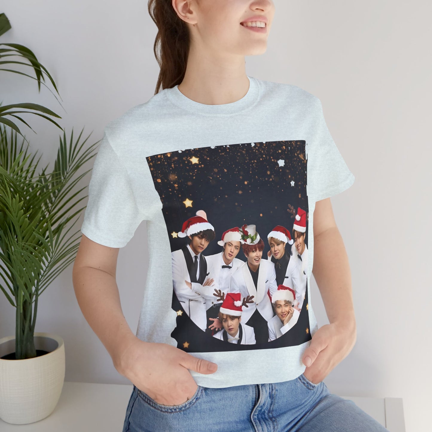 BTS Holiday Photo Crew Christmas Tee
