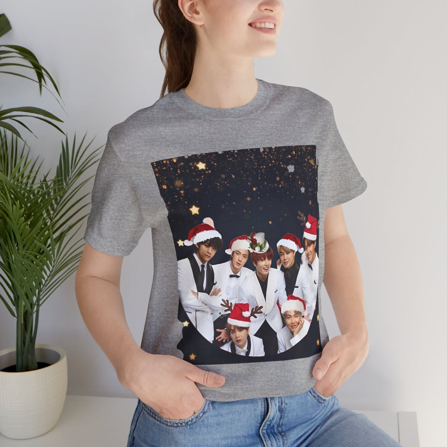 BTS Holiday Photo Crew Christmas Tee