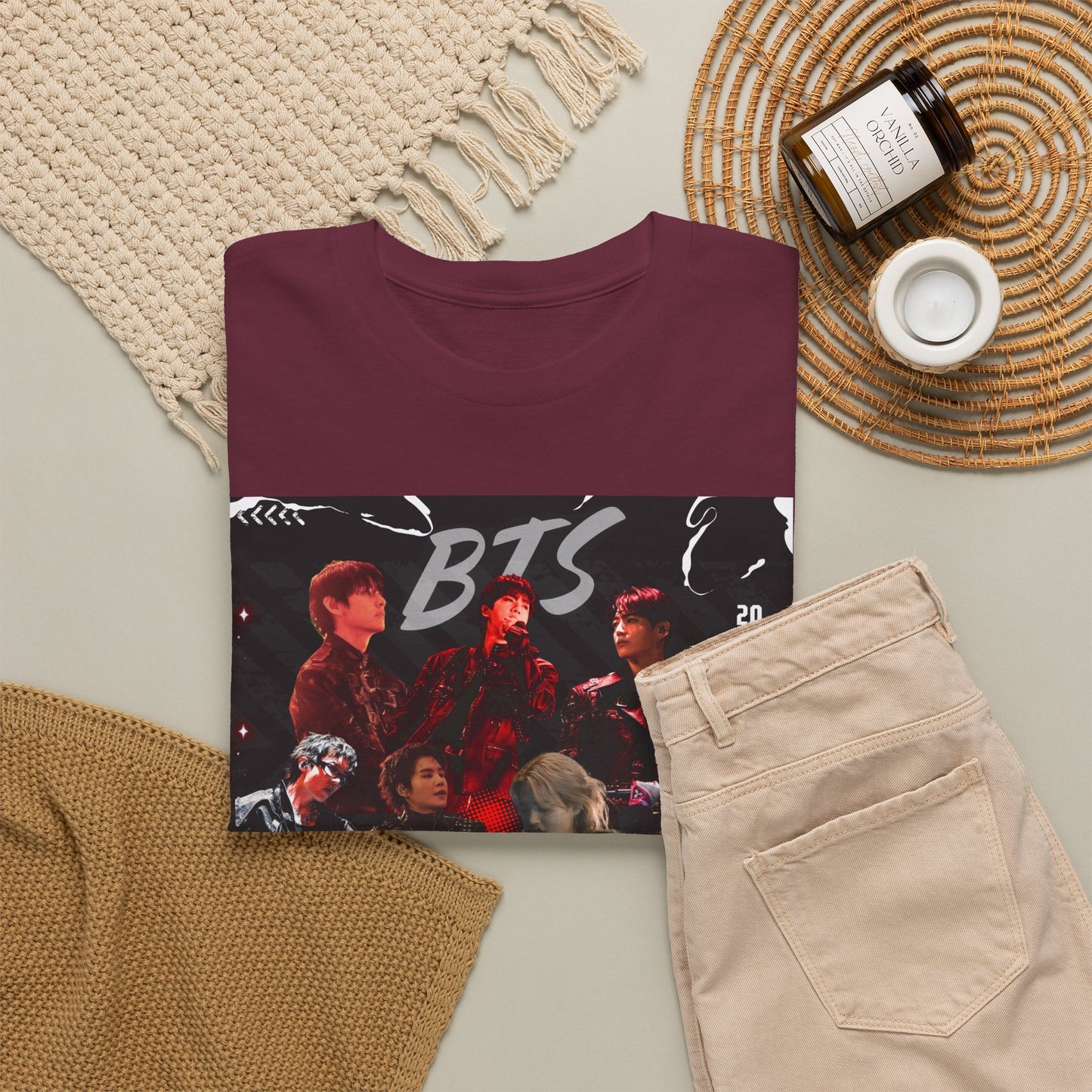 BTS Album Art Graphic Tee — 'Arirang' Fan Shirt