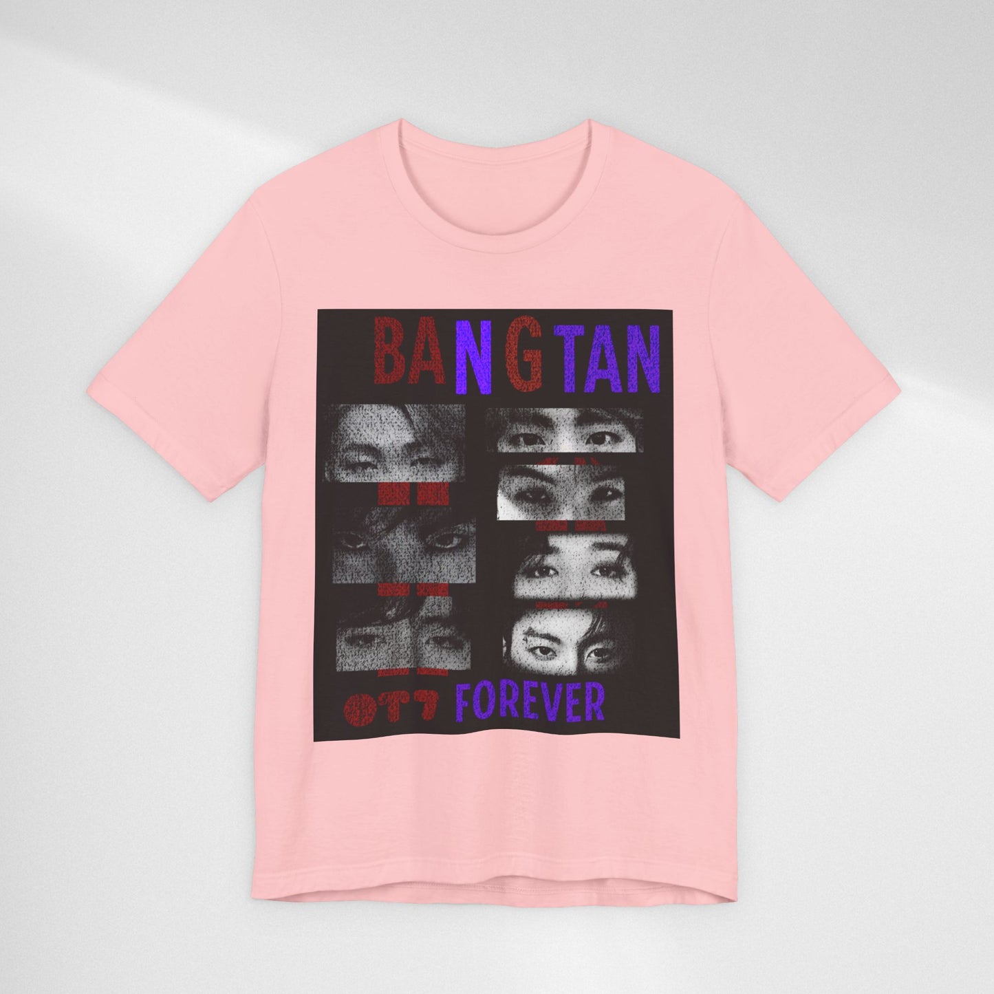 Bangtan Forever BTS Eyes Graphic Tee – K‑Pop Fan Shirt