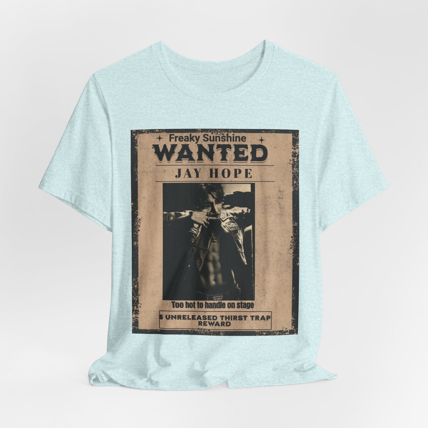 Wanted Poster Jay Hope T-Shirt — Vintage Western Graphic Tee