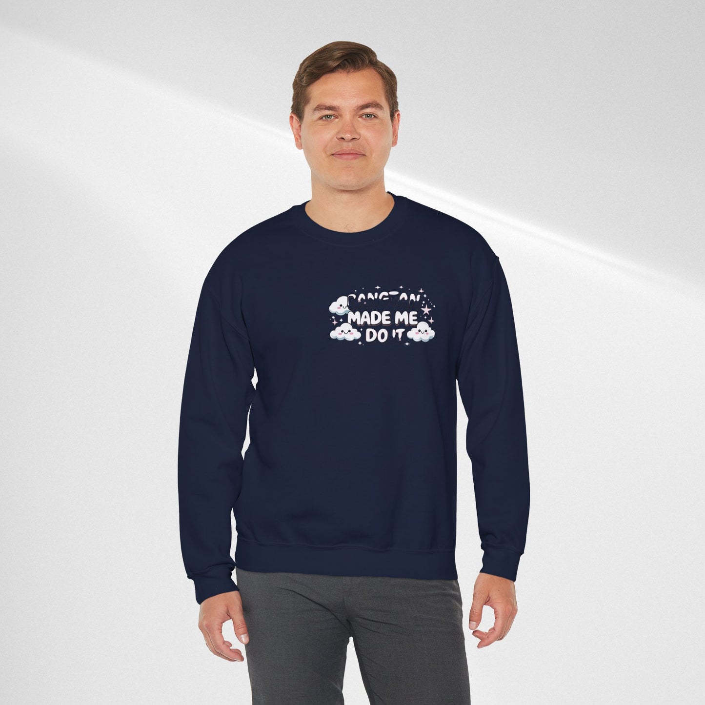 Crewneck Sweatshirt — "Bangtan Made Me Do It" K-Pop BTS Fan Pullover