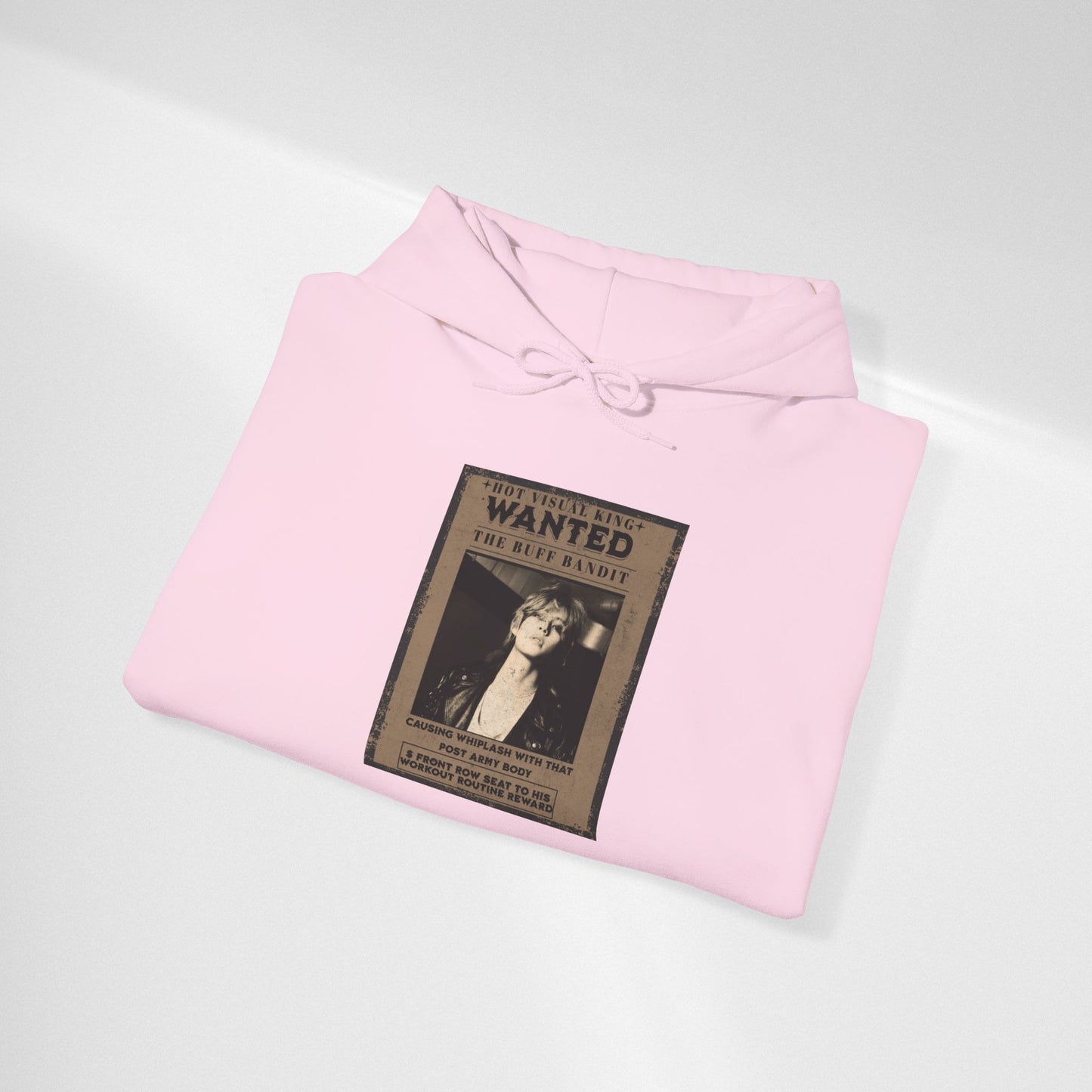 Hoodie Vintage V 'Wanted' Poster Photo Pullover