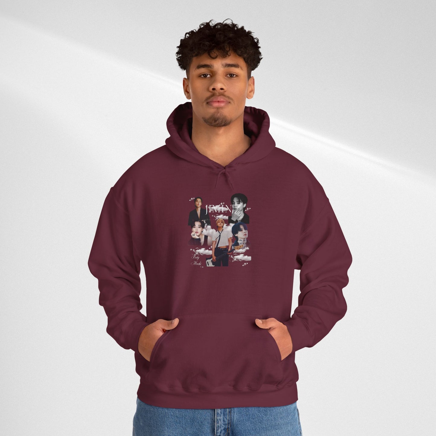 K-Pop Idol JIMIN  Photo Collage Hoodie — Aesthetic Fan Pullover