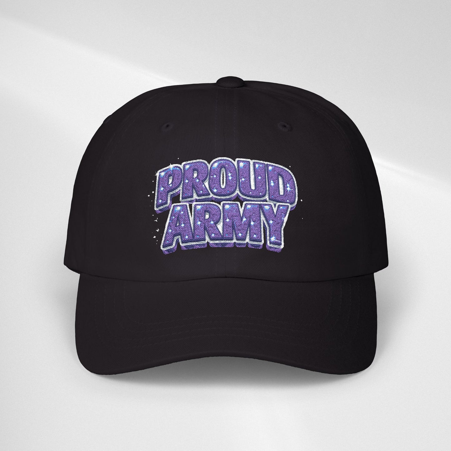 Dad Cap — "Proud Army" Embroidered Baseball Hat