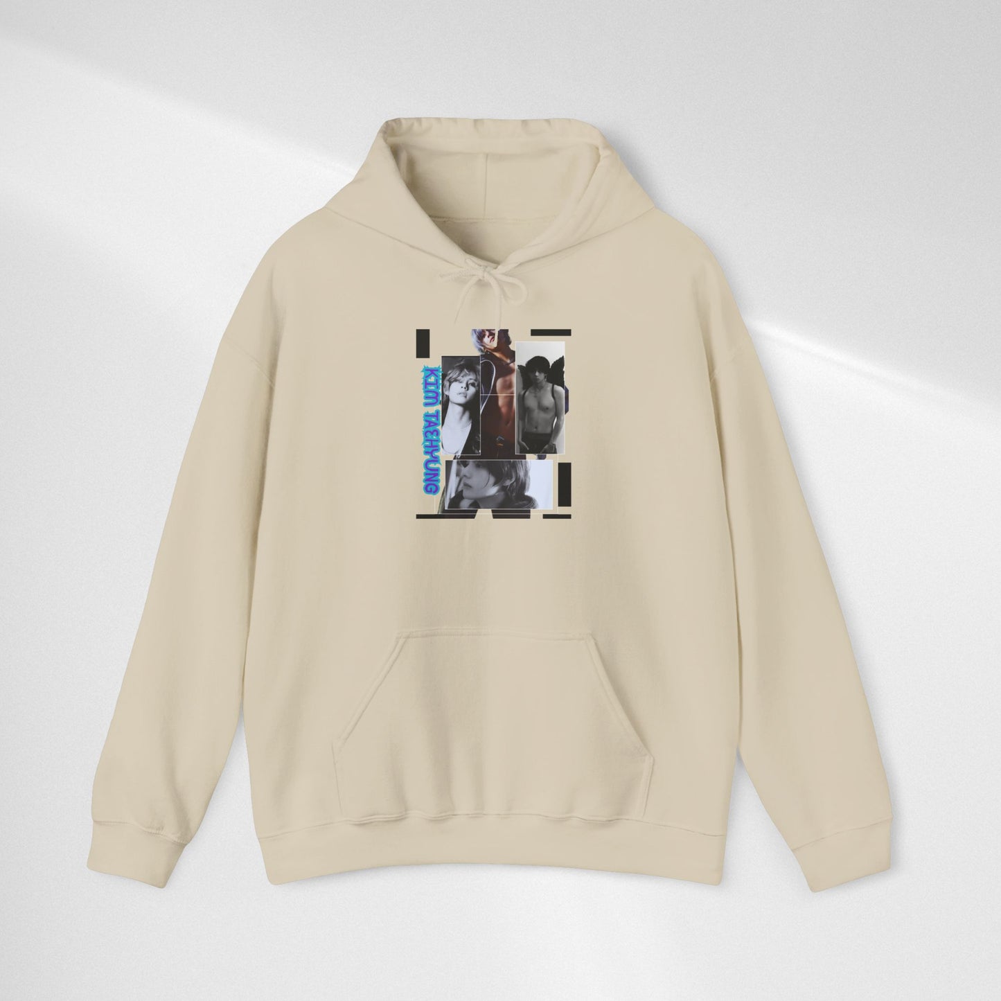 TAE Hoodie — Graphic Photo Collage 'Goth Romance' Streetwear Pullover