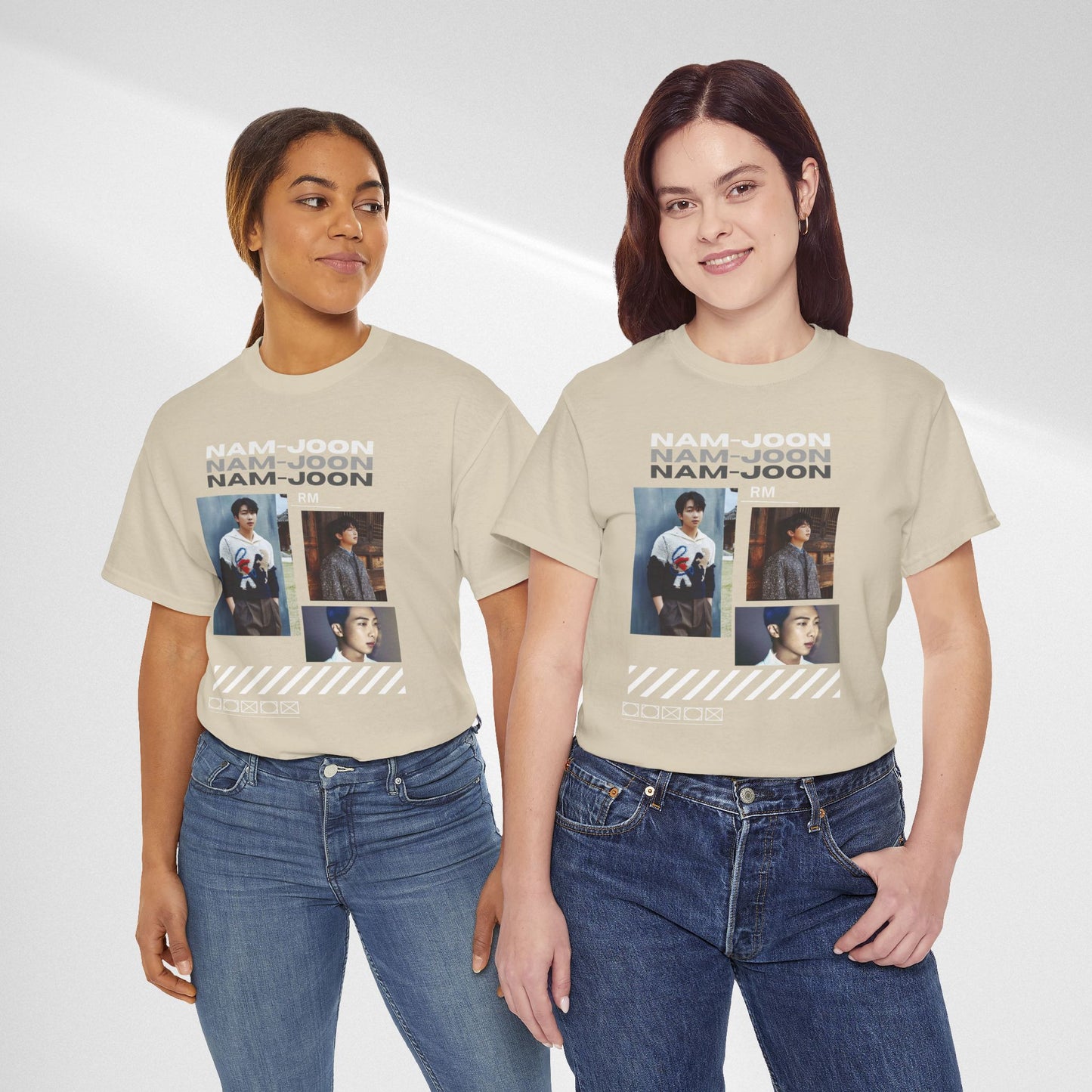 RM (Nam-Joon) Photo Collage K-Pop Graphic Tee